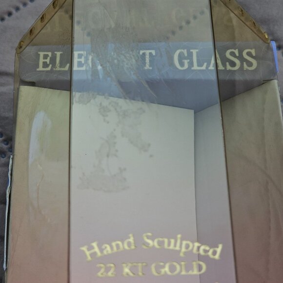 LaVori Originals Elegant Glass and 22 KT Gold "Get Well Soon" Angel Figurine - Picture 12 of 12